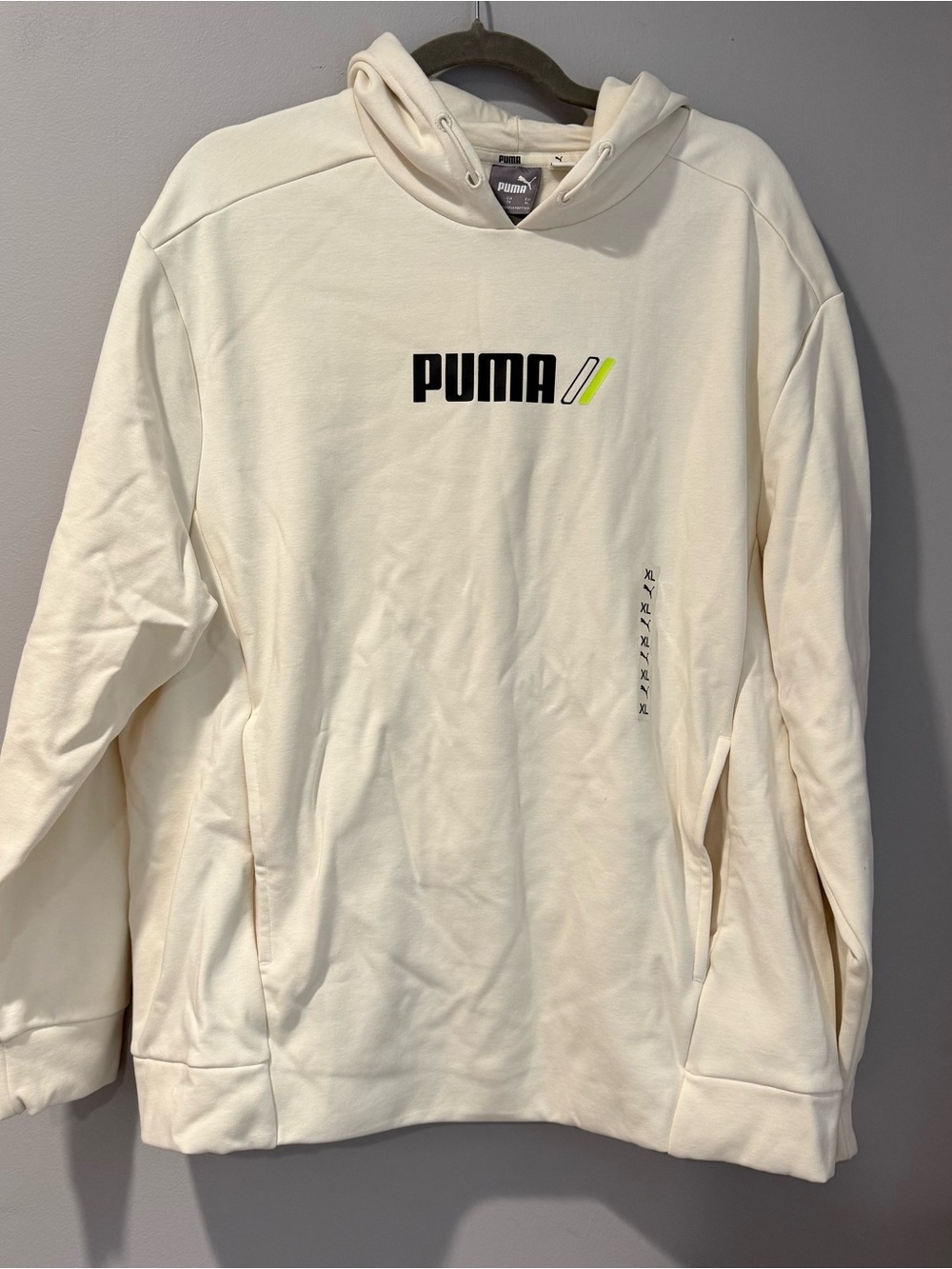 Men’s PUMA Cream Logo Hoodie